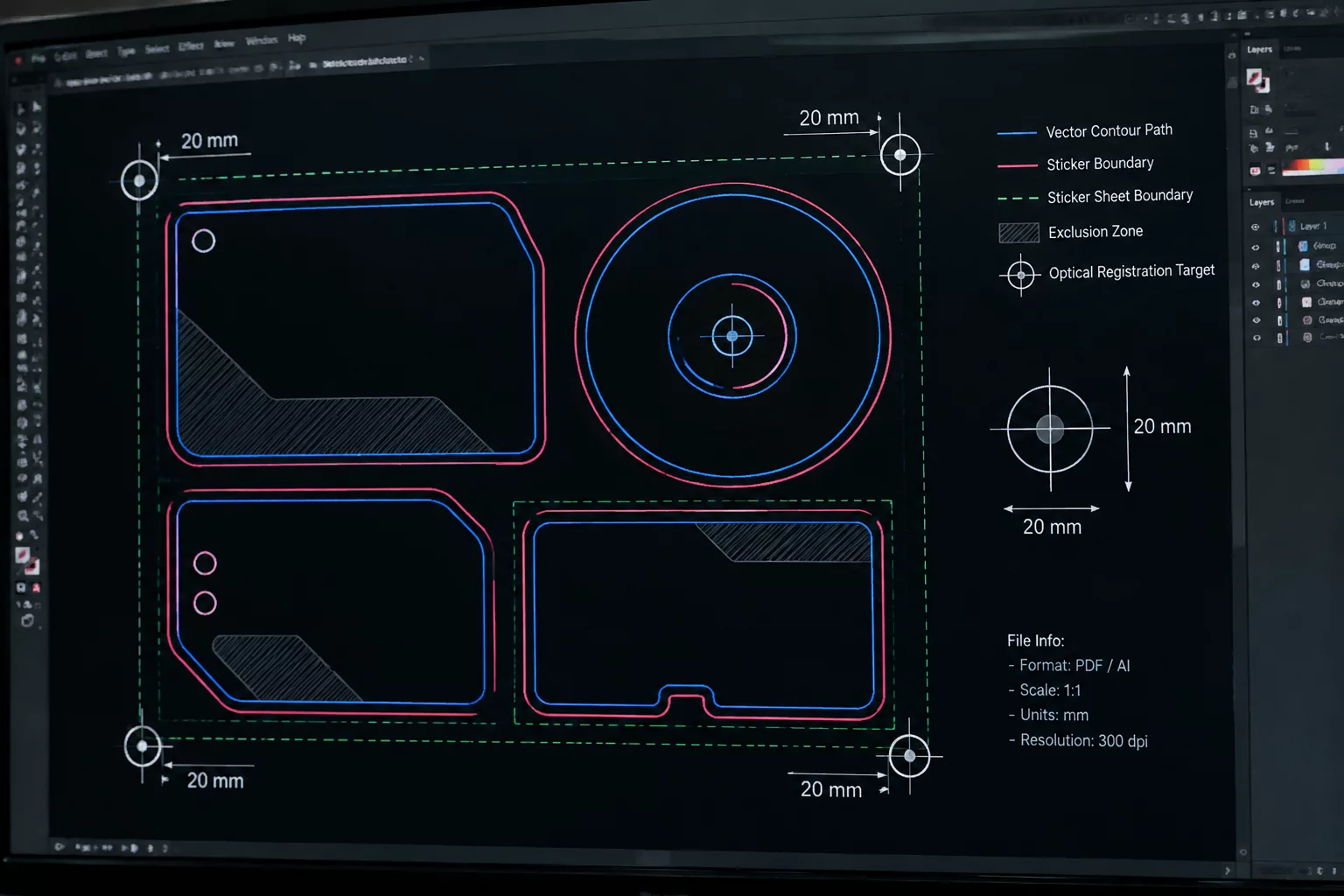Silhouette Studio Vector Boundary and Registration Margin Technical Review